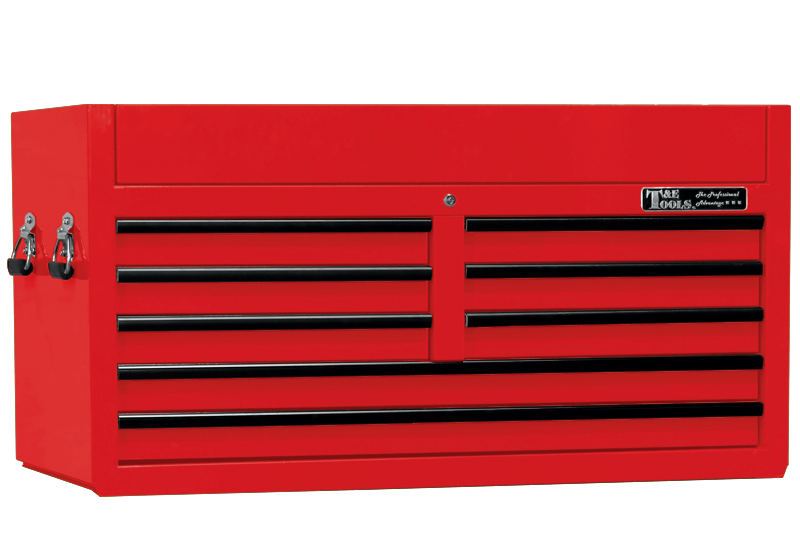  47" Godfather 8 Drawer Top Chest - Red