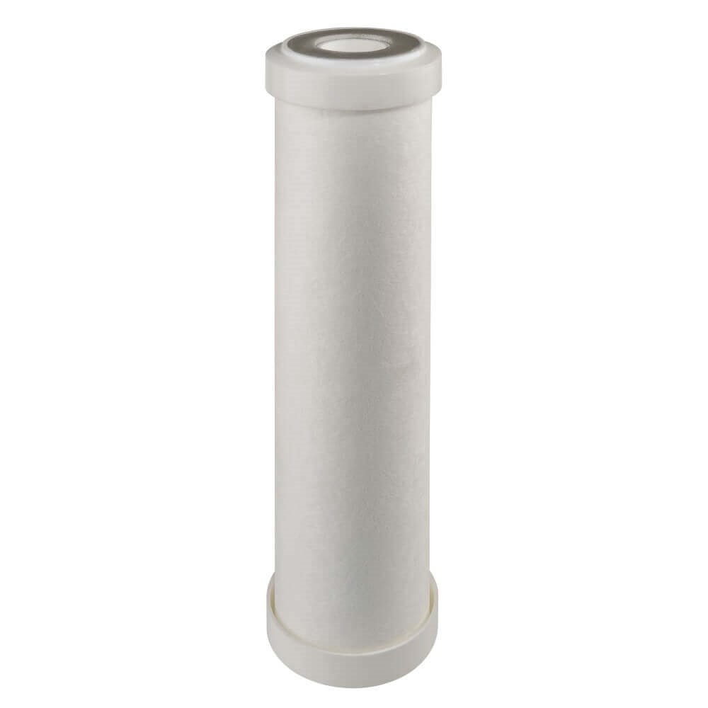 Granular Activated Carbon CA Chlorine Reduction Filter with 25 Micron Polyspun Wrap 10" Std