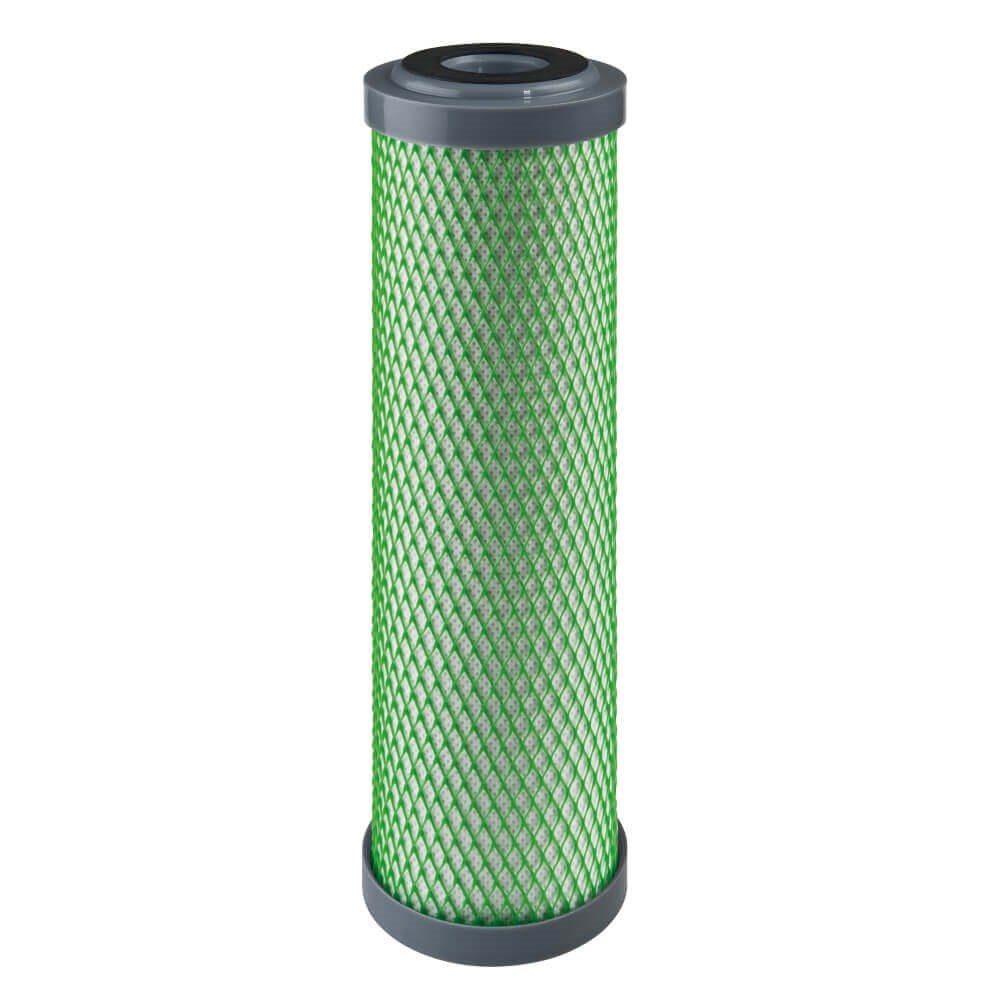 1 Micron Carbon Block CBECPB Chlorine Lead Heavy Metal Reduction Filter 10" Std