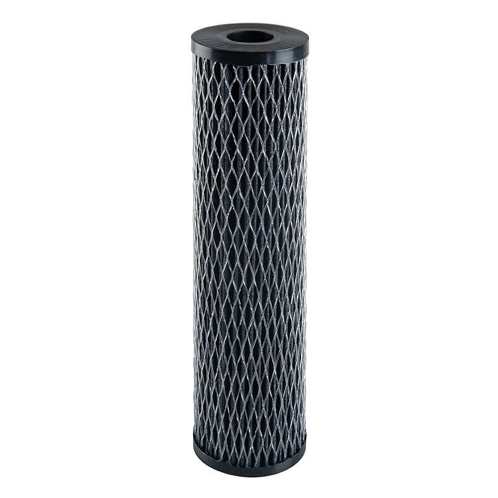 10 Micron Carbon Pleated Cartridge Filter 10" Std