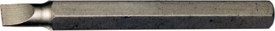 [159-P3708] 1/4 Inch Slotted 5/16 Inch Hex Bit 75mm Long