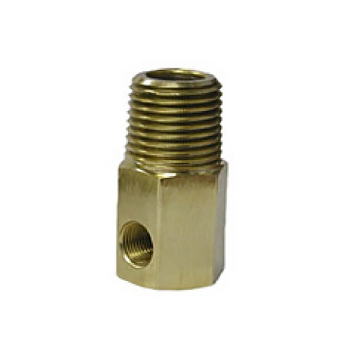 [160-BIA-PURGEVALVEBRASS1INCH] Brass Temperature Management Purge Valve for UV Systems 1.2" In/Out  1.4" Side Port