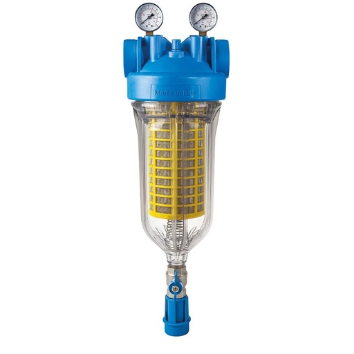 [160-ATF-HYDRABIG1√¢?¬ù√Ç¬ΩSRAH90MC] Hydra BIG Self Cleaning Coarse Sediment Filter 90 Micron Stainless Steel Mesh Screen 1.5" BSP In/Out