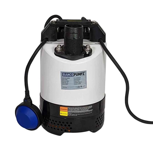 [160-BIA-LB530A] BIA-LB530A - Light Duty De-Watering Pump with Float - 250L/m 11.0M 0.53kW 240V