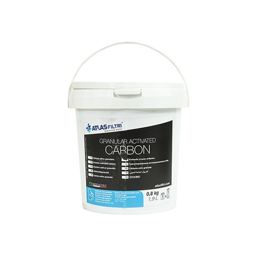 [160-ATF-REFILLGAC10"BIG] Refill - Granular  Activated Carbon 0.8kg/1.9L