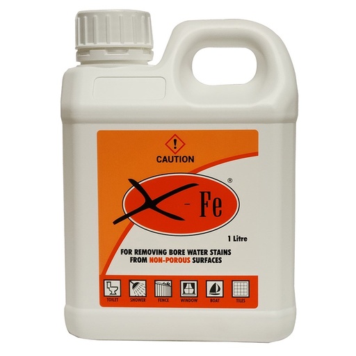 [160-CLE-XFE1L] X-FE - 1 Litre - Bore Stain Cleaning Solution