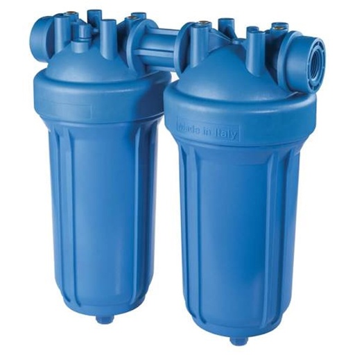 [160-ATF-KITDPBIGPSPM10DUO1INAB] Atlas Filtri DP Duo 10" Big Housing Kit 1"