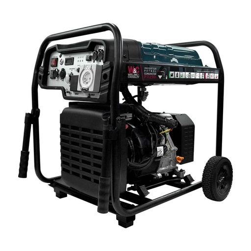 [160-WC-P11250I] WC-P11250i Welling & Crossley 11.25 kVA (9 000W) Open Frame Inverter Petrol Generator with E-Start