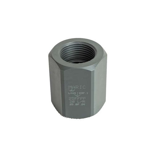 [160-FCV-25FFPP54] MARIC Valve 54lpm 25mm / 1" BSP