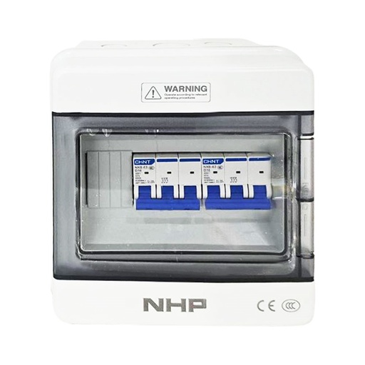 [160-BIA-VMS-2MCB-SWITCH BOX-415V] BIA-VMS-2MCB-SWITCH BOX-415V - MCB Box For Drive Controls